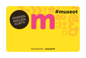 Keltainen museokortti
